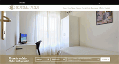 Desktop Screenshot of luporihotel.it